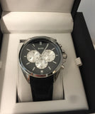 Hugo Boss Driver Black Dial Black Leather Strap Watch for Men - 1512879 Authentic Buy Shop Now