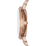 Fossil Jacqueline Multi Function Mother of Pearl Dial Rose Gold Steel Strap Watch for Women - ES3757 Authentic Buy Shop Now