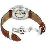 Tissot Gentleman Powermatic 80 Silicium Blue Dial Brown Leather Strap Watch For Men - T127.407.16.041.00 Authentic Buy Shop Now