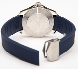 Tag Heuer Aquaracer Calibre 5 Blue Dial Blue Silicone Strap Watch for Men - WAY211C.FT6155 Authentic Buy Shop Now