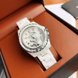 Coach Preston White Dial White Steel Strap Watch for Women - 14503464 Authentic Buy Shop Now