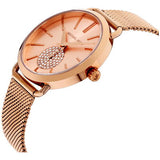 Michael Kors Portia Rose Gold Dial Rose Gold Mesh Bracelet Watch for Women - MK3845 Authentic Buy Shop Now