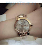 Burberry The City Diamonds Rose Gold Dial Rose Gold Steel Strap Watch for Women - BU9126 Authentic Buy Shop Now