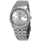 Tudor Royal Day Date Diamonds Automatic Silver Dial Silver Steel Strap Watch for Men - M28600-0002 Authentic Buy Shop Now