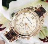 Michael Kors Blair Gold Dial Two Tone Steel Strap Watch for Women - MK6094 Authentic Buy Shop Now