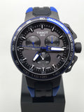 Tissot T Race Cycling Black Dial Two Tone Rubber Strap Watch For Men - T111.417.37.441.06 Authentic Buy Shop Now