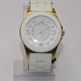 Marc Jacobs Pelly White Dial White SIlicone Strap Watch for Women - MBM2525 Authentic Buy Shop Now