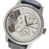 Fossil Townsman Twist Multifunction White Dial Black Leather Strap Watch for Men - ME1164 Authentic Buy Shop Now