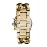 Michael Kors Runway Twist Gold Dial Gold Stainless Steel Strap Watch for Women - MK3131 Authentic Buy Shop Now