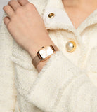Emporio Armani Joy Quartz Rose Gold Dial Rose Gold Mesh Bracelet Watch For Women - AR11347 Authentic Buy Shop Now