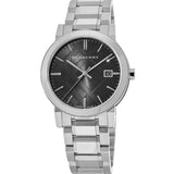 Burberry The City Black Dial Silver Stainless Steel Strap Watch for Women - BU9001 Authentic Buy Shop Now