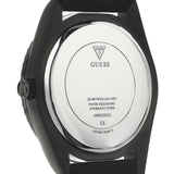 Guess Connoisseur Black Dial Black Silicone Strap Watch For Men - GW0335G1 Authentic Buy Shop Now