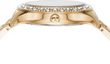Michael Kors Liliane Mother of Pearl White Dial Gold Steel Strap Watch For Women - MK4555 Authentic Buy Shop Now