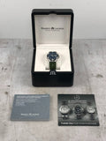 Maurice Lacroix Aikon Quartz Black Dial Green Crocodile Leather Strap Watch for Men - AI1008-PVB21-330-1 Authentic Buy Shop Now