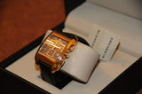 Burberry Heritage Chronograph Square Grey Dial Brown Leather Strap Watch for Men - BU1566 Authentic Buy Shop Now