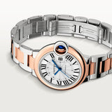 Cartier Ballon Bleu de Cartier Silver Dial Two Tone Steel Strap Watch for Women - W2BB0032 Authentic Buy Shop Now