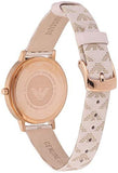 Emporio Armani Classic Kappa White Dial Brown Leather Strap Watch For Women - AR11009 Authentic Buy Shop Now
