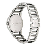 Calvin Klein Stately Silver Dial Silver Steel Strap Watch for Women - K3G2312W Authentic Buy Shop Now