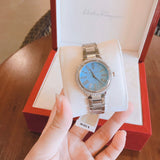 Michael Kors Taryn Quartz Blue Dial Blue Steel Strap Watch For Women - MK6563 Authentic Buy Shop Now