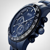 Hugo Boss Hero Sport Lux Blue Dial Blue Steel Strap Watch for Men - 1513758 Authentic Buy Shop Now