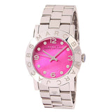 Marc Jacobs Amy Pink Dial Rose Gold Steel Strap Dial Watch for Women - MBM8625 Authentic Buy Shop Now
