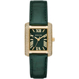 Michael Kors Emery Quartz Diamonds Green Dial Green Leather Strap Watch For Women - MK4697 Authentic Buy Shop Now