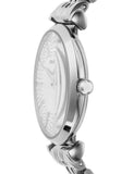 Emporio Armani Gianni T-Bar Quartz Silver Dial Silver Steel Strap Watch For Women - AR11445 Authentic Buy Shop Now
