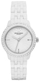 Emporio Armani Ceramic White Dial White Ceramic Bracelet Watch For Women - AR1477 Authentic Buy Shop Now