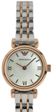 Emporio Armani Mother of Pearl Dial Two Tone Steel Strap Watch For Women - AR1689 Authentic Buy Shop Now