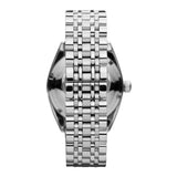 Emporio Armani Classic Analog Black Dial Silver Steel Strap Watch For Men - AR0369 Authentic Buy Shop Now