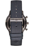 Emporio Armani Classic Grey Dial Grey Leather Strap Watch For Men - AR0388 Authentic Buy Shop Now