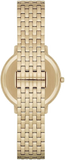 Emporio Armani Dress Analog Mother of Pearl Dial Gold Steel Strap Watch For Women - AR11007 Authentic Buy Shop Now