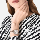 Emporio Armani Aurora Rose Gold Dial Rose Gold Steel Strap Watch for Women - AR11055 Authentic Buy Shop Now