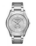 Emporio Armani Dress Quartz Silver Dial Silver Steel Strap Watch For Men - AR11084 Authentic Buy Shop Now