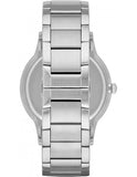 Emporio Armani Renato Quartz Black Dial Silver Steel Strap Watch For Men - AR11179 Authentic Buy Shop Now
