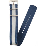 Emporio Armani Luigi Analog Beige Dial Two Tone NATO Strap Watch For Men - AR11212 Authentic Buy Shop Now