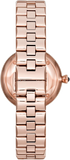 Emporio Armani Arianna Quartz Grey Dial Rose Gold Steel Strap Watch For Women - AR11220 Authentic Buy Shop Now