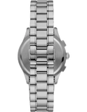 Emporio Armani Paolo Chronograph Black Dial Silver Steel Strap Watch For Men - AR11602 Authentic Buy Shop Now