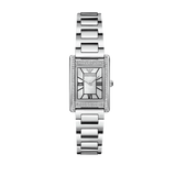 Emporio Armani Empire Mother of Pearl Dial Silver Steel Strap Watch For Women - AR11625 Authentic Buy Shop Now