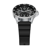 Emporio Armani World Explorer Solar Black Dial Black Silicone Strap Watch for Men - AR11788 Authentic Buy Shop Now