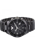 Emporio Armani Black Ceramic Chronograph Black Dial Watch For Men - AR1421 Authentic Buy Shop Now