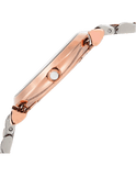 Emporio Armani T Bar Gianni Classic Mother Of Pearl Dial Two Tone Steel Strap Watch For Women - AR1683 Authentic Buy Shop Now