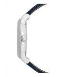 Emporio Armani Classic Quartz Blue Dial Black Leather Strap Watch For Men - AR1731 Authentic Buy Shop Now