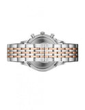 Emporio Armani Beta Chronograph Grey Dial Two Tone Steel Strap Watch For Men - AR1864 Authentic Buy Shop Now