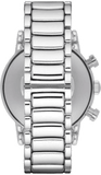 Emporio Armani Luigi Black Dial Silver Steel Strap Watch For Men - AR1894 Authentic Buy Shop Now