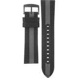Emporio Armani Luigi Chronograph Quartz Black Dial Two Tone Nylon Strap Watch For Men - AR1948 Authentic Buy Shop Now