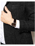 Emporio Armani Renato Classic Brown Dial Brown Leather Strap Watch For Men - AR2413 Authentic Buy Shop Now