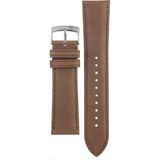 Emporio Armani Classic Chronograph Silver Dial Brown Leather Strap Watch For Men - AR2471 Authentic Buy Shop Now