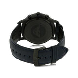 Emporio Armani Renato Chronograph Quartz Blue Dial Blue Leather Strap Watch For Men - AR2481 Authentic Buy Shop Now