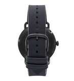 Emporio Armani Aviator Chronograph Black Dial Black Leather Strap Watch For Men - AR60028 Authentic Buy Shop Now